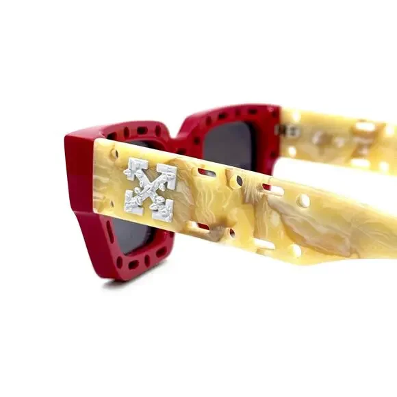 New, OFF-WHITE Sunglasses MERCER OERI026 2507 Authentic display picture 3